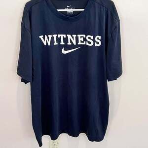 Vintage Nike LeBron James Black Witness T Shirt XXL